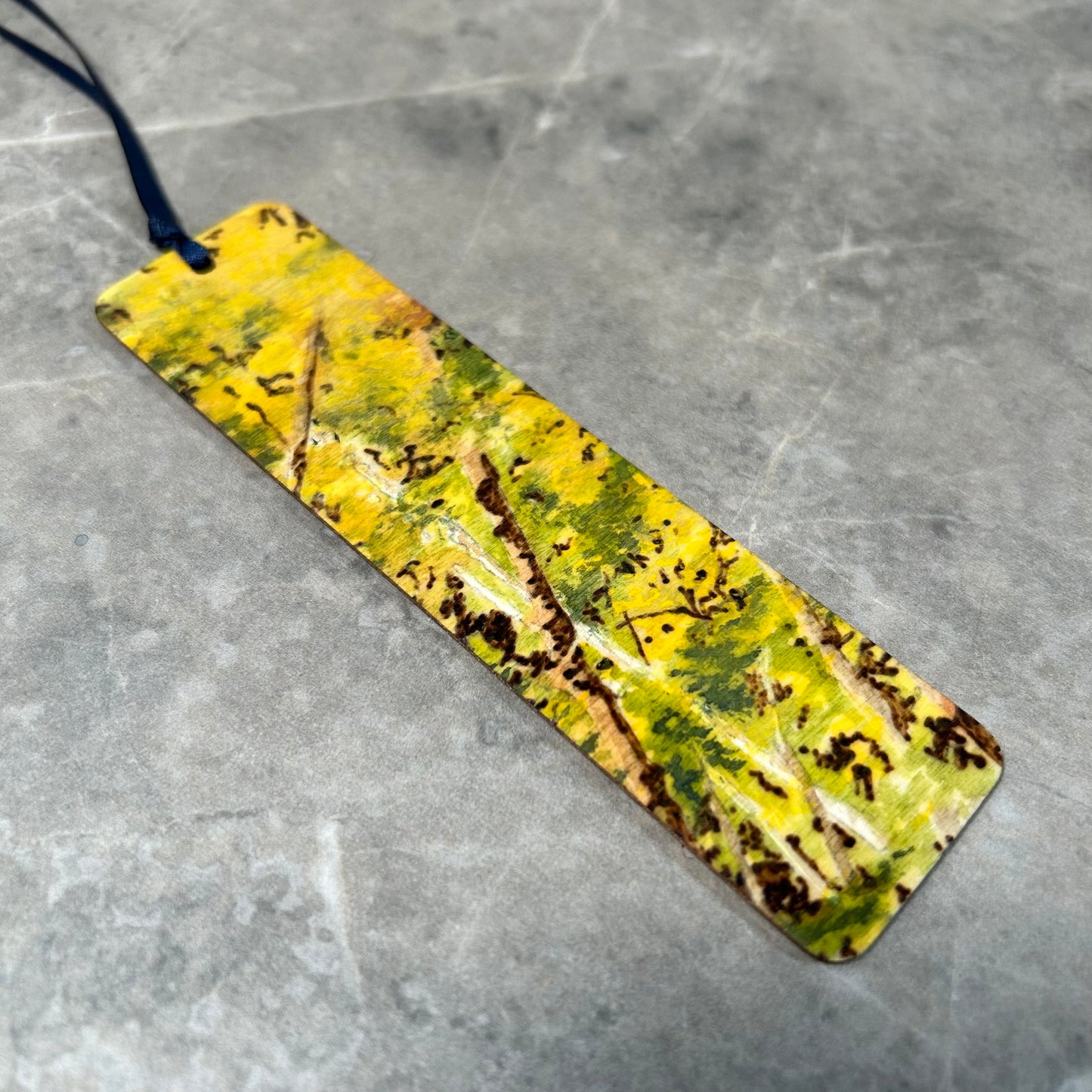 Fall Trees Continuous Bookmarks