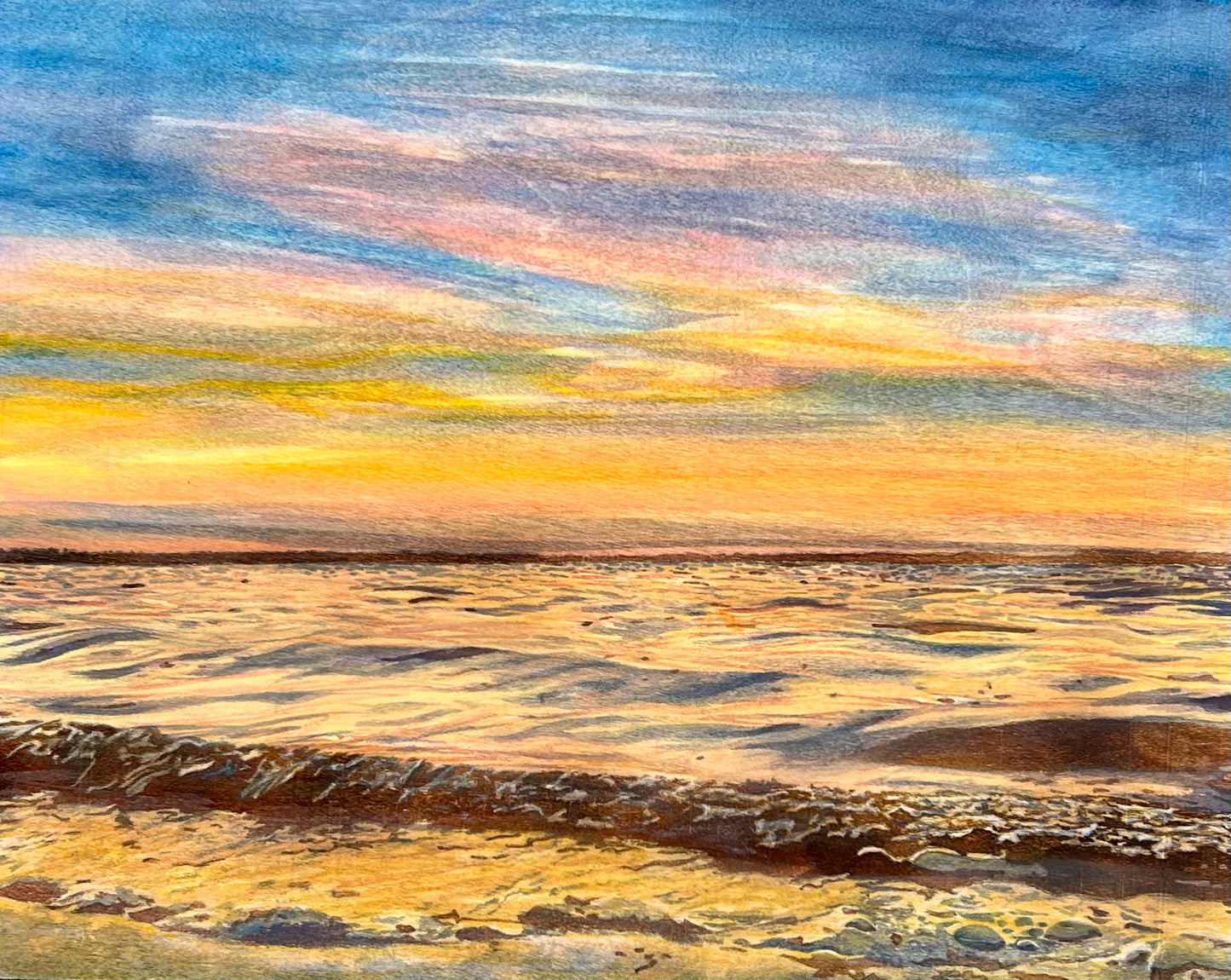 Greeting Card - "Golden Hour”