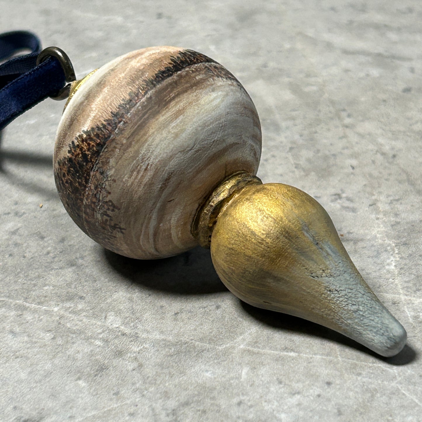 Reflection Wood Turned Ornament