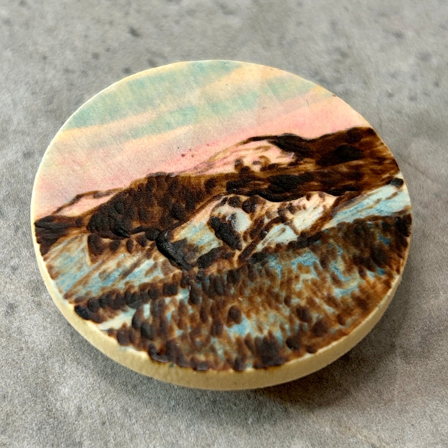 Blush Peaks Magnet