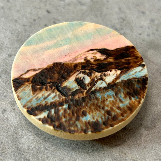 Blush Peaks Magnet