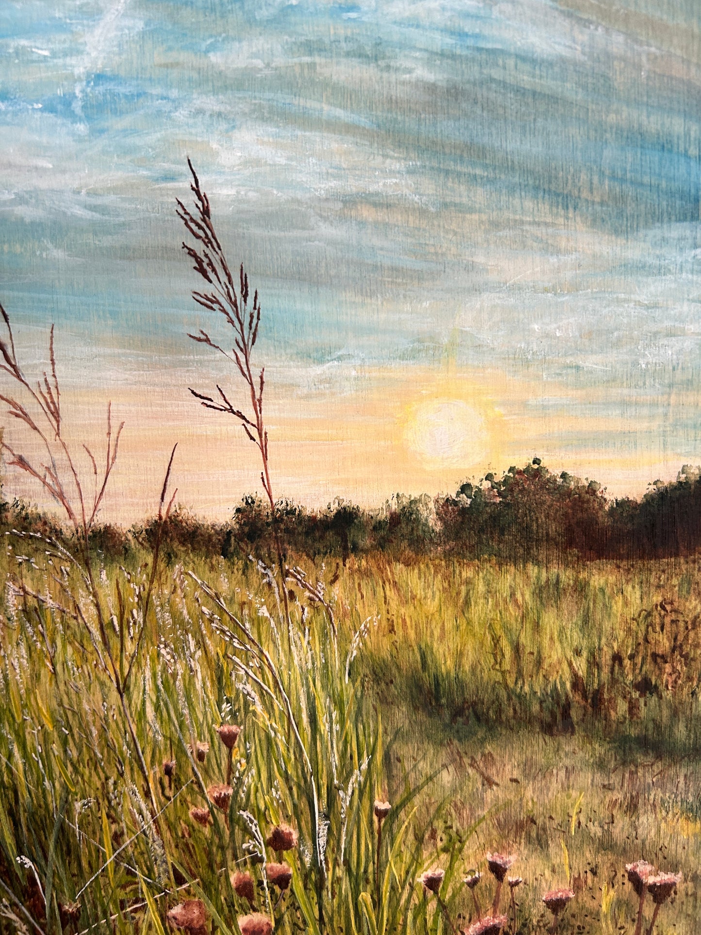 Greeting Card-"Luminous Embrace"