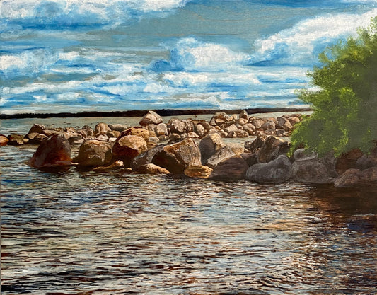 Print - "Stony Point" Fine Art Print -Open Edition Print