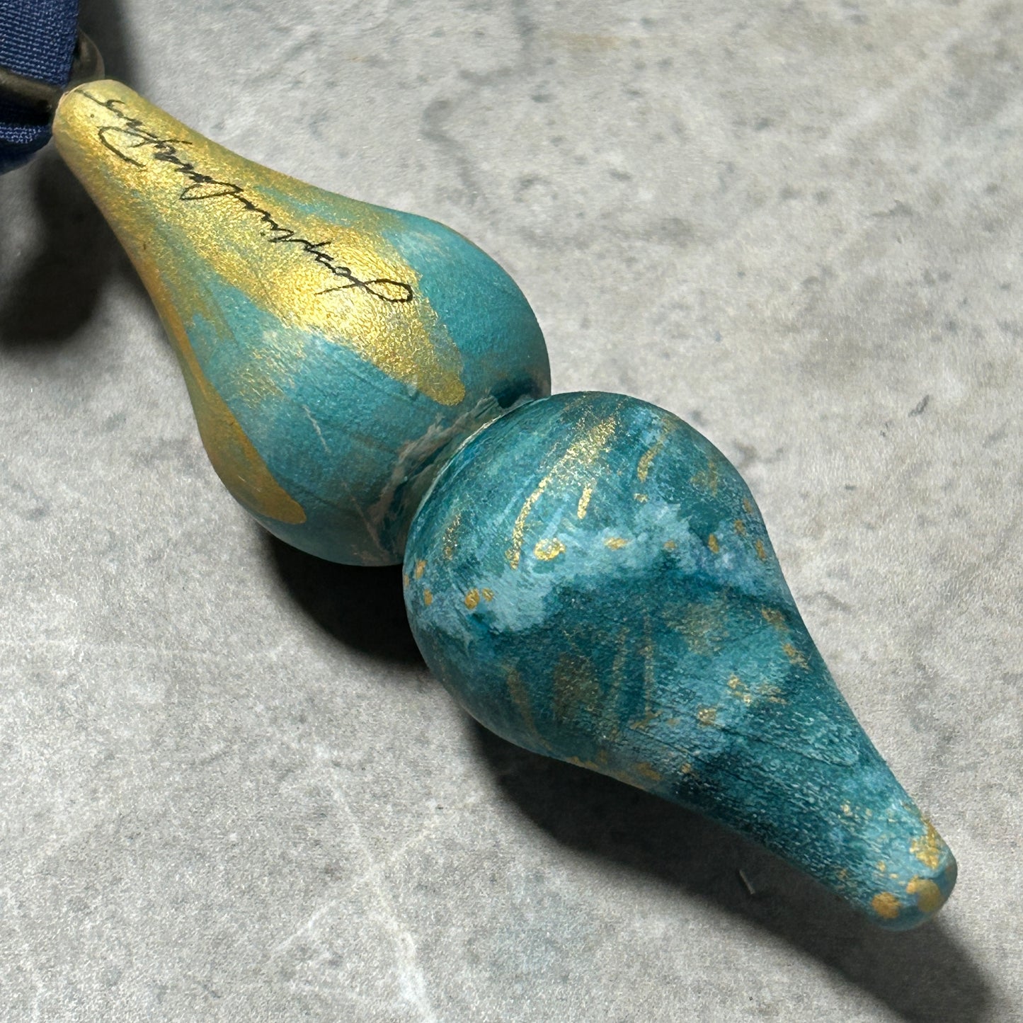 Refresh Wood Turned Ornament