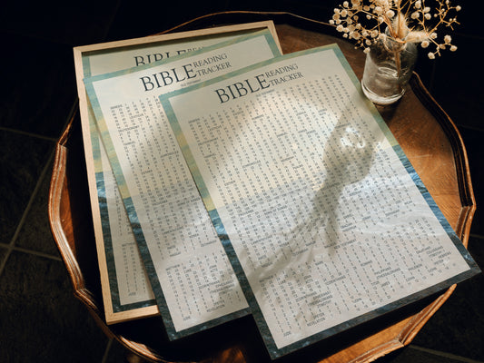 Bible Reading Tracker Print