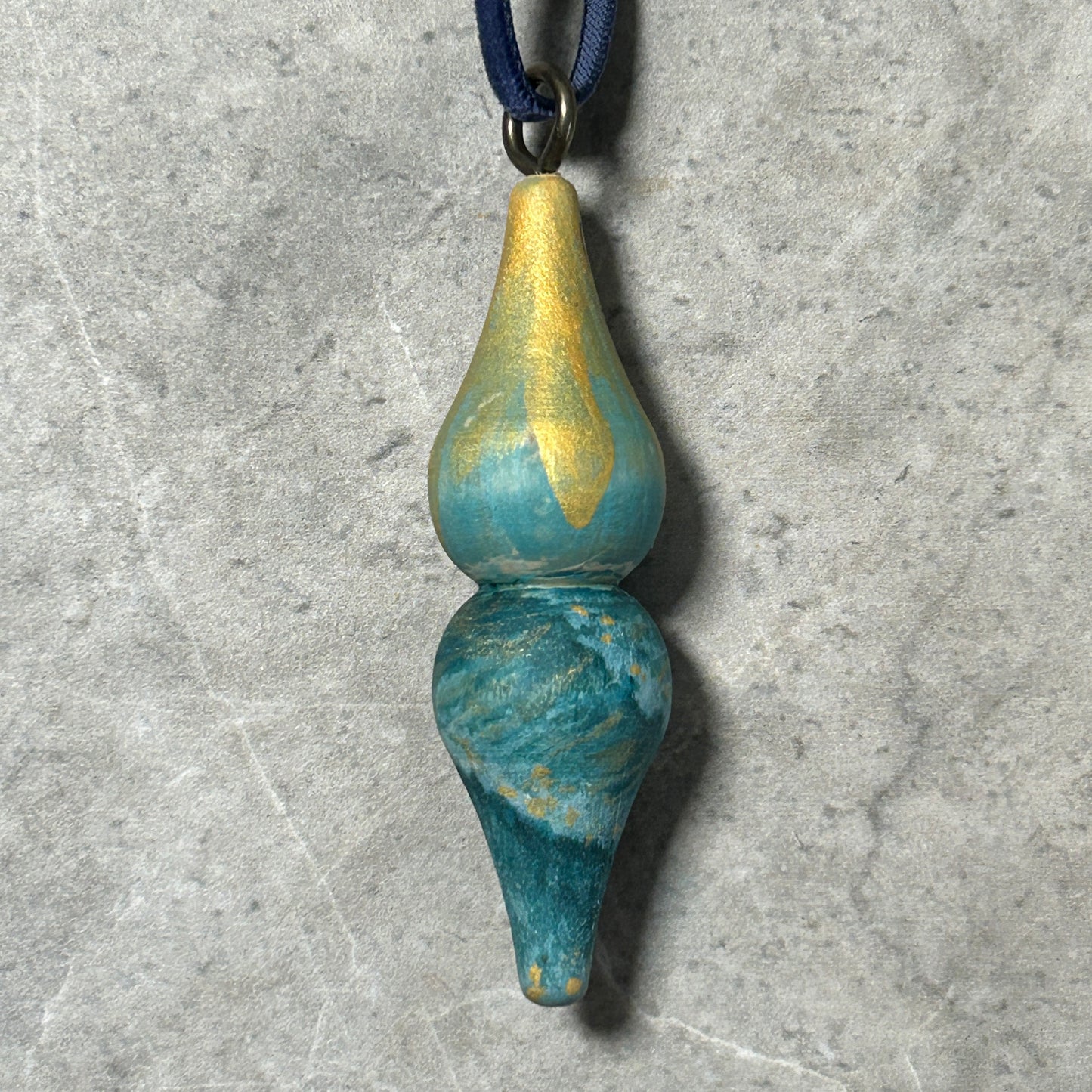 Refresh Wood Turned Ornament