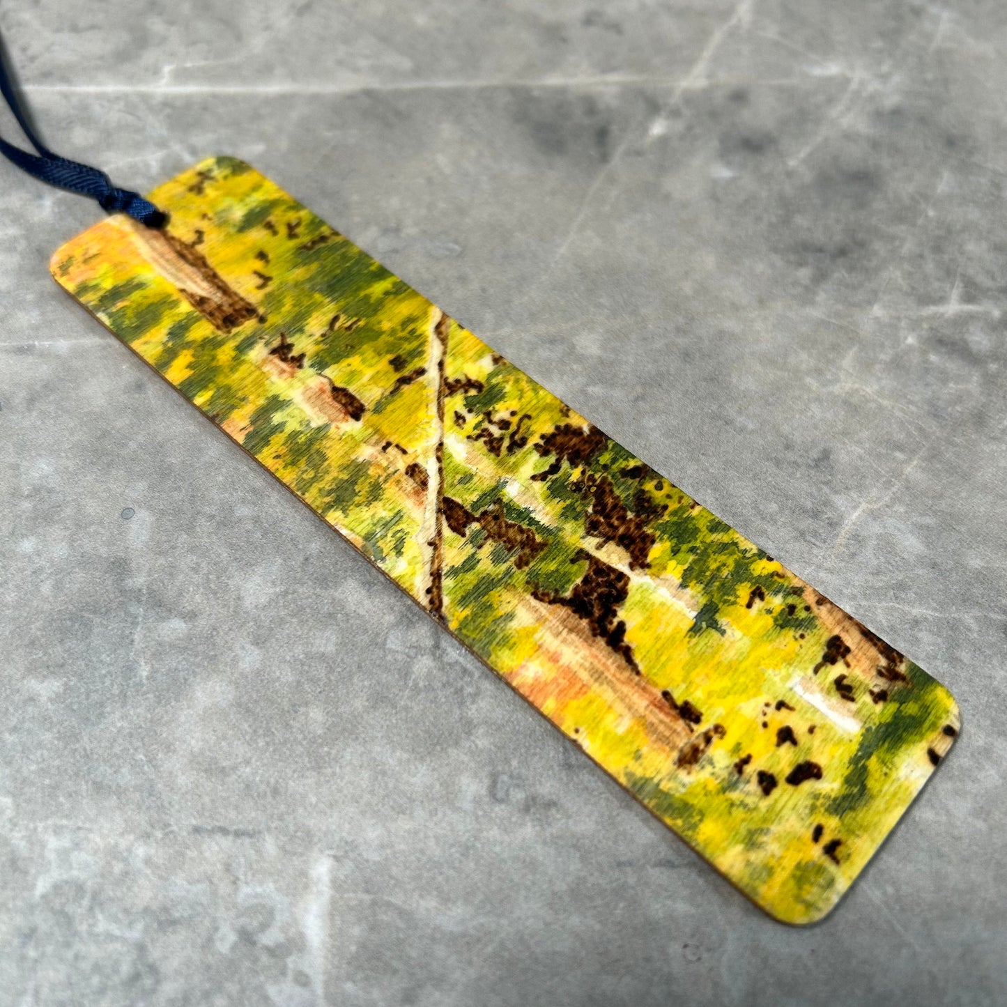 Fall Trees Continuous Bookmarks