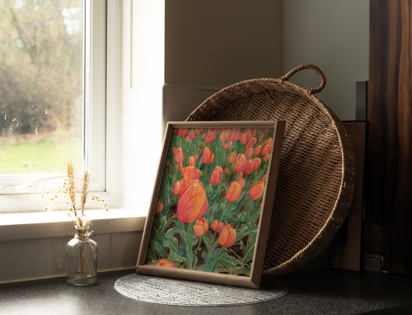 Print - "Dew Drop" Tulip Fine Art Print -Open Edition Print