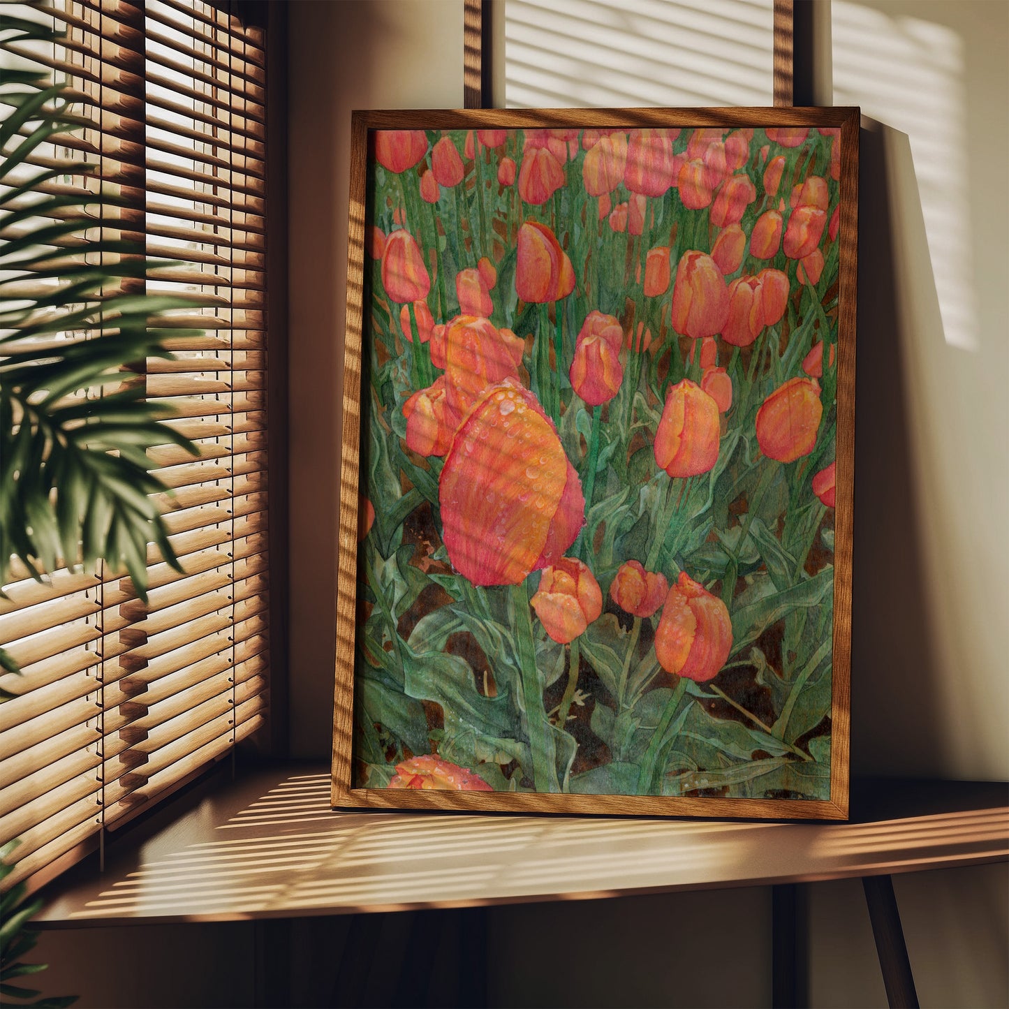 Print - "Dew Drop" Tulip Fine Art Print -Open Edition Print
