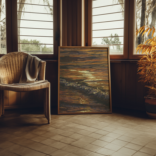 "Flow" Embellished Fine Art Print