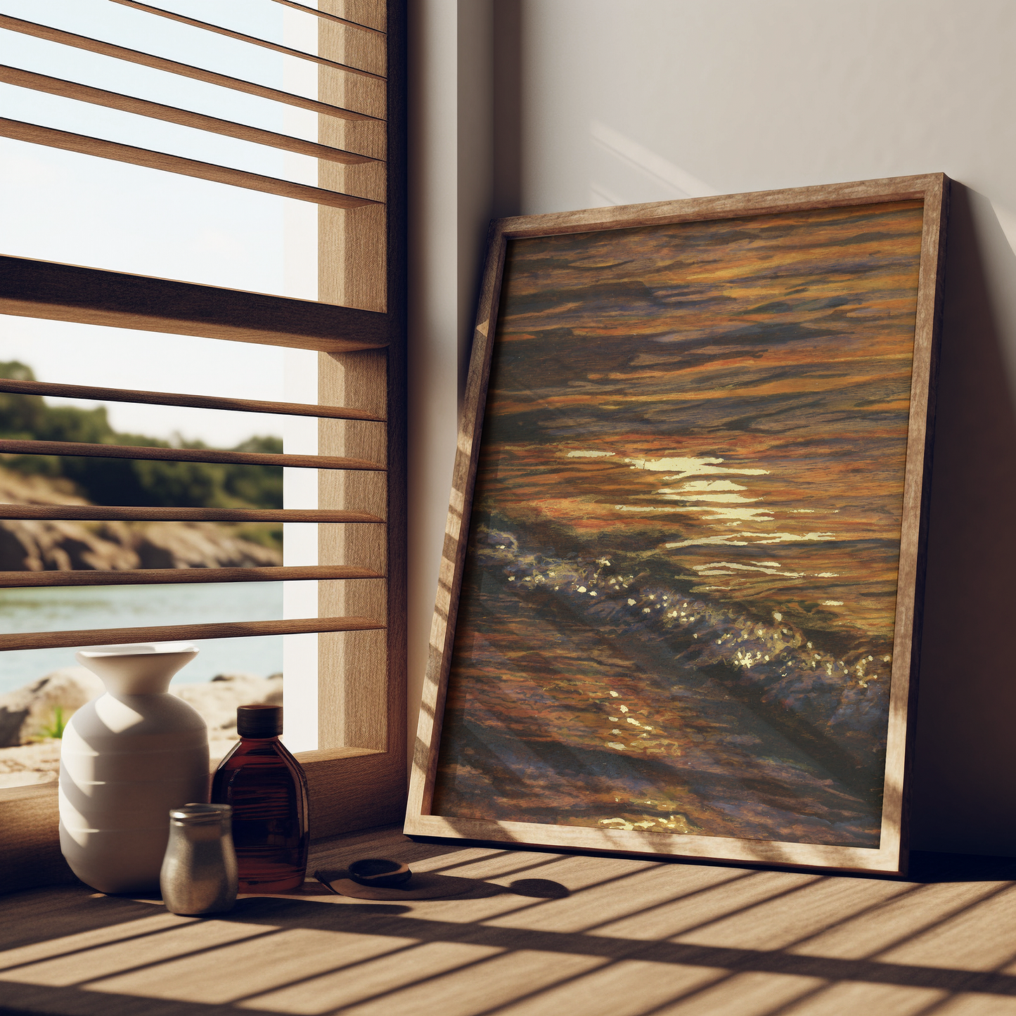 "Flow" Embellished Fine Art Print