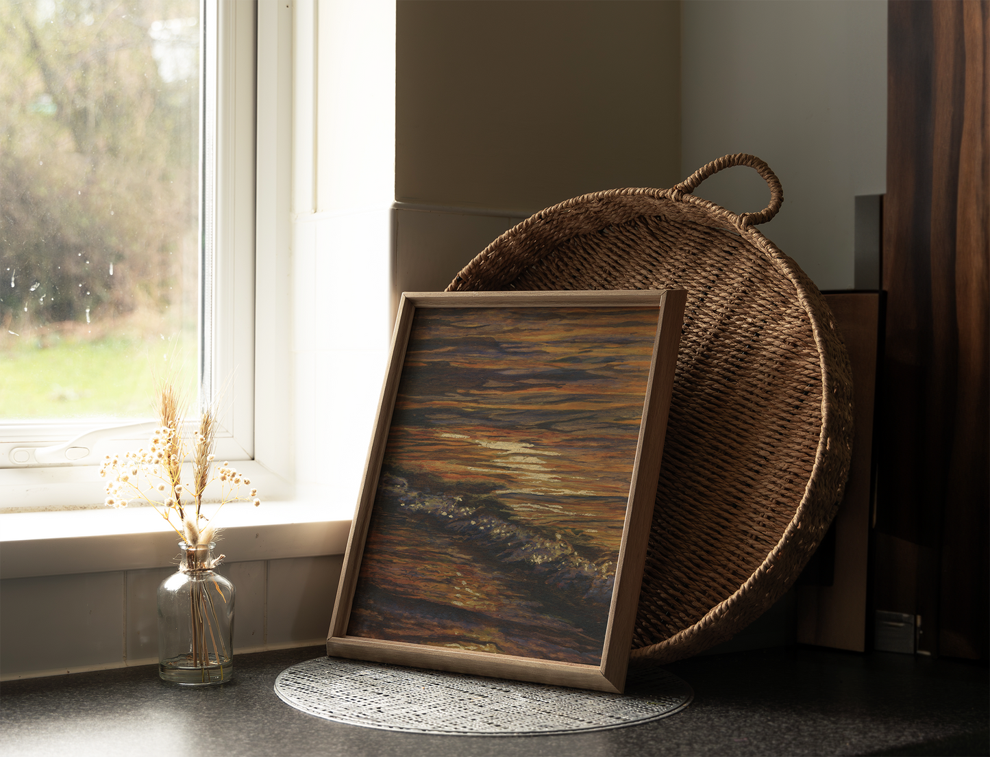 "Flow" Embellished Fine Art Print