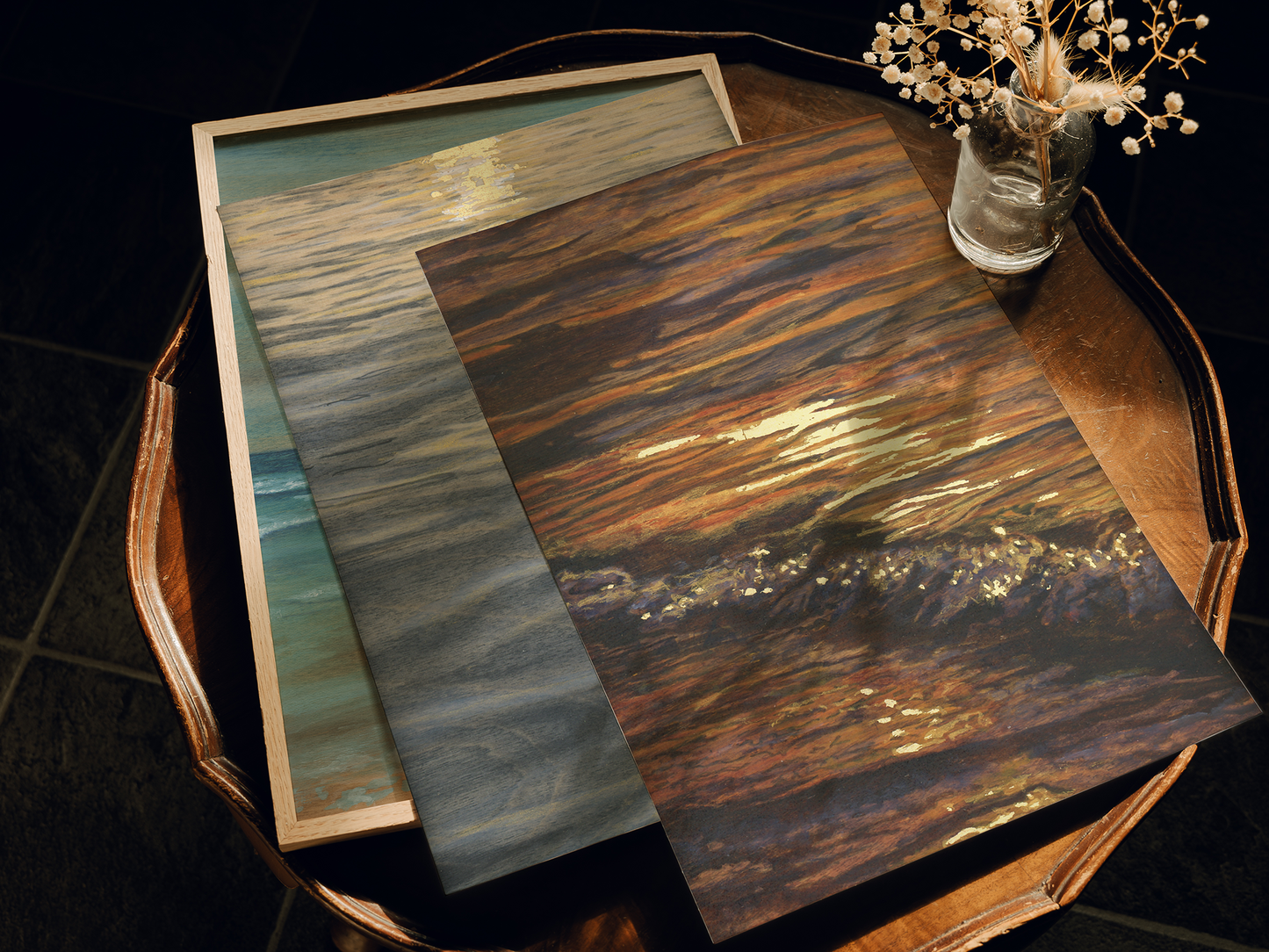 "Flow" Embellished Fine Art Print