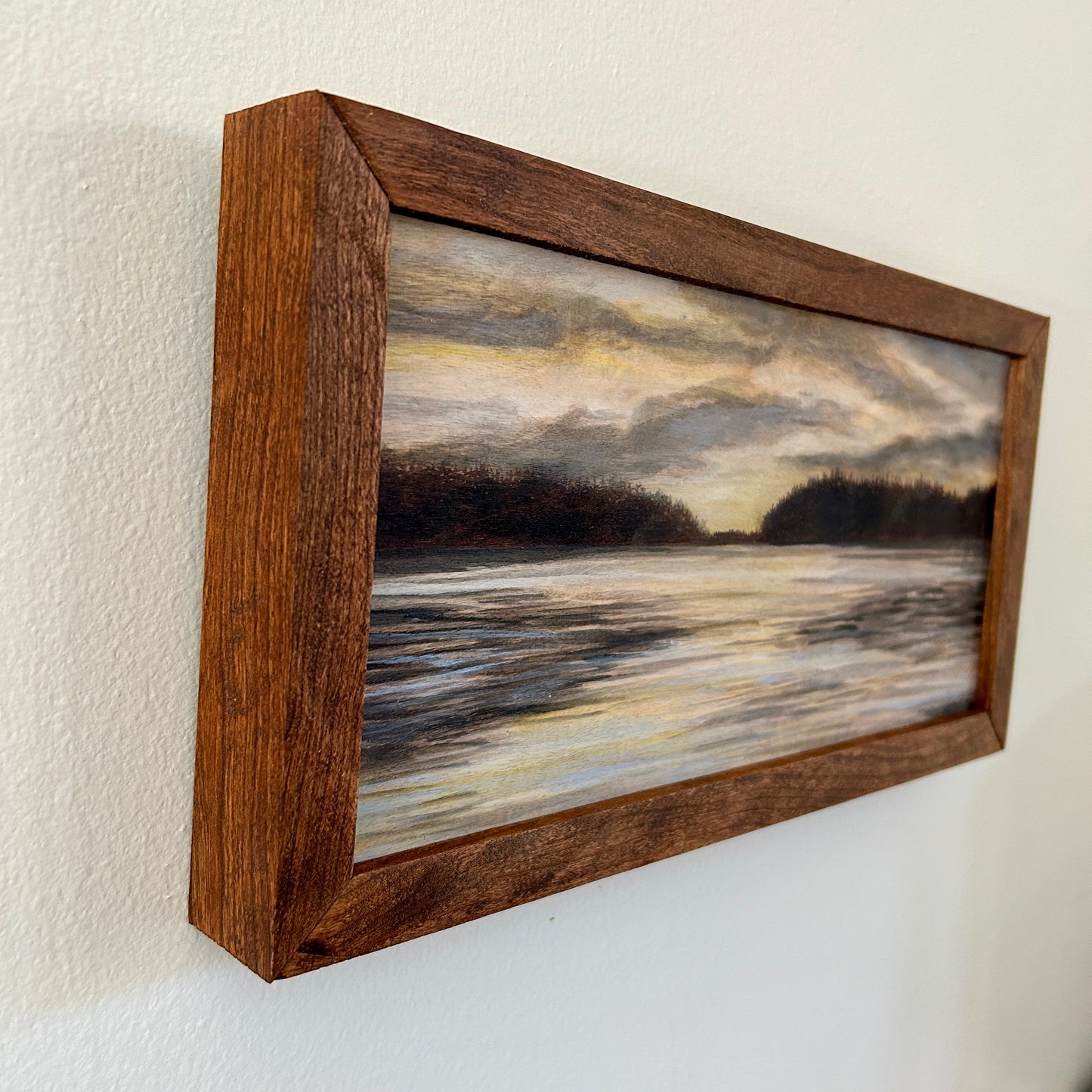 Circle Lake - 7" x 13.5"