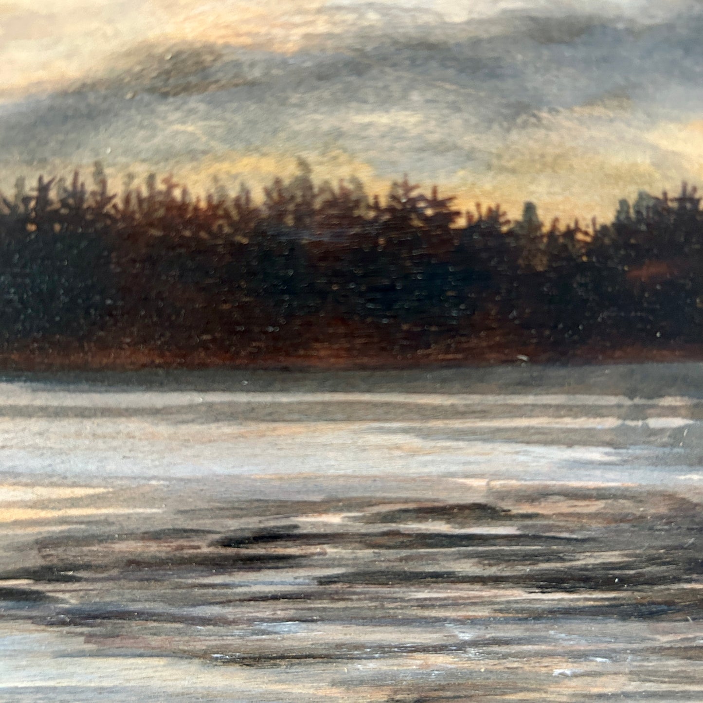 Circle Lake - 7" x 13.5"