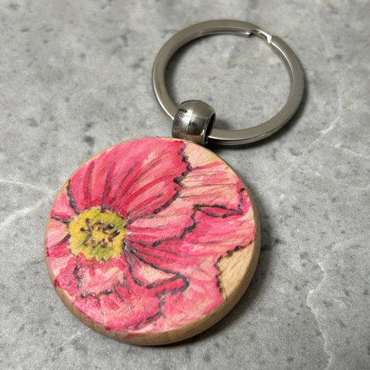 Poppy Keychain