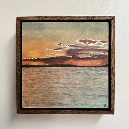 Leech Lake No. 01 - 8" x 8"