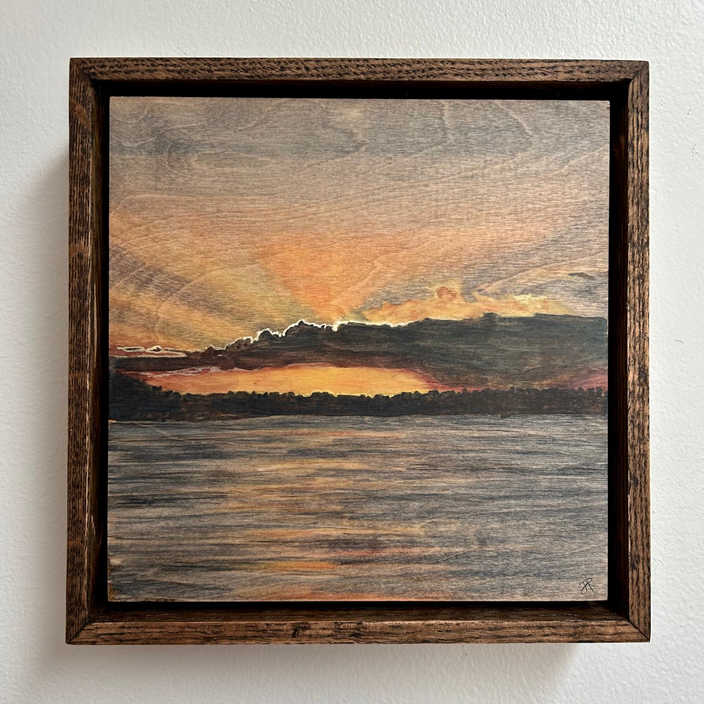 Leech Lake No. 02 - 8" x 8"
