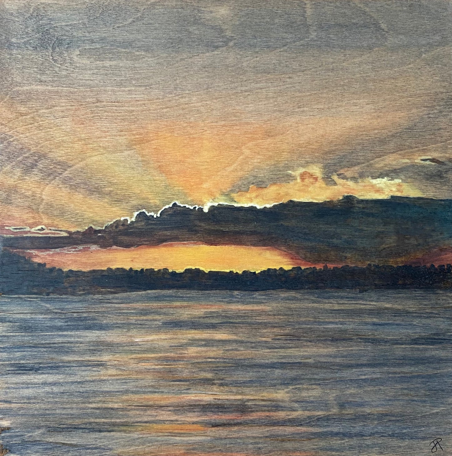 Leech Lake No. 02 - 8" x 8"