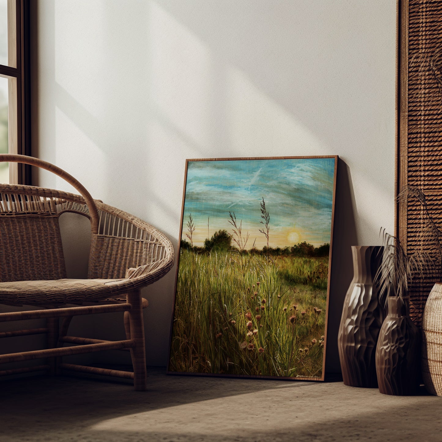 Print - "Luminous Embrace" Giclee Fine Art Print on Cardstock -Open Edition Print