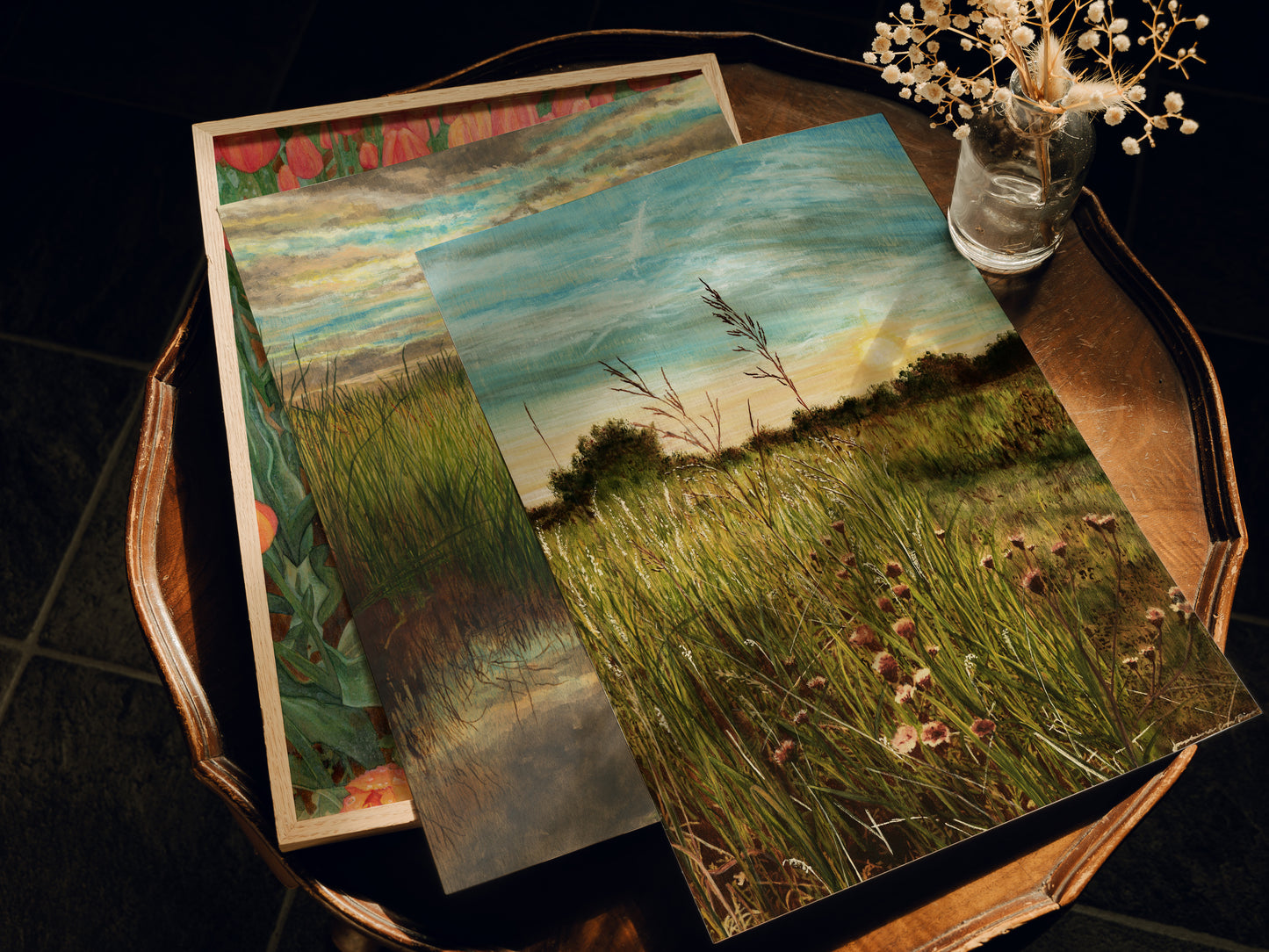 Print - "Luminous Embrace" Giclee Fine Art Print on Cardstock -Open Edition Print