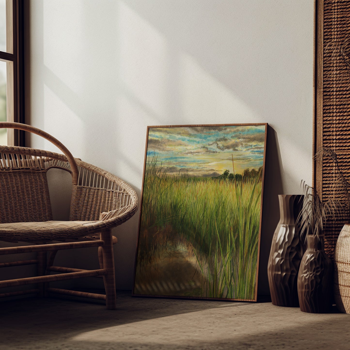 Print - "Reflected Harmony" Giclee Fine Art Print on Cardstock -Open Edition Print