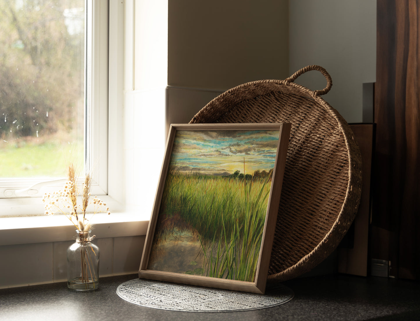 Print - "Reflected Harmony" Giclee Fine Art Print on Cardstock -Open Edition Print