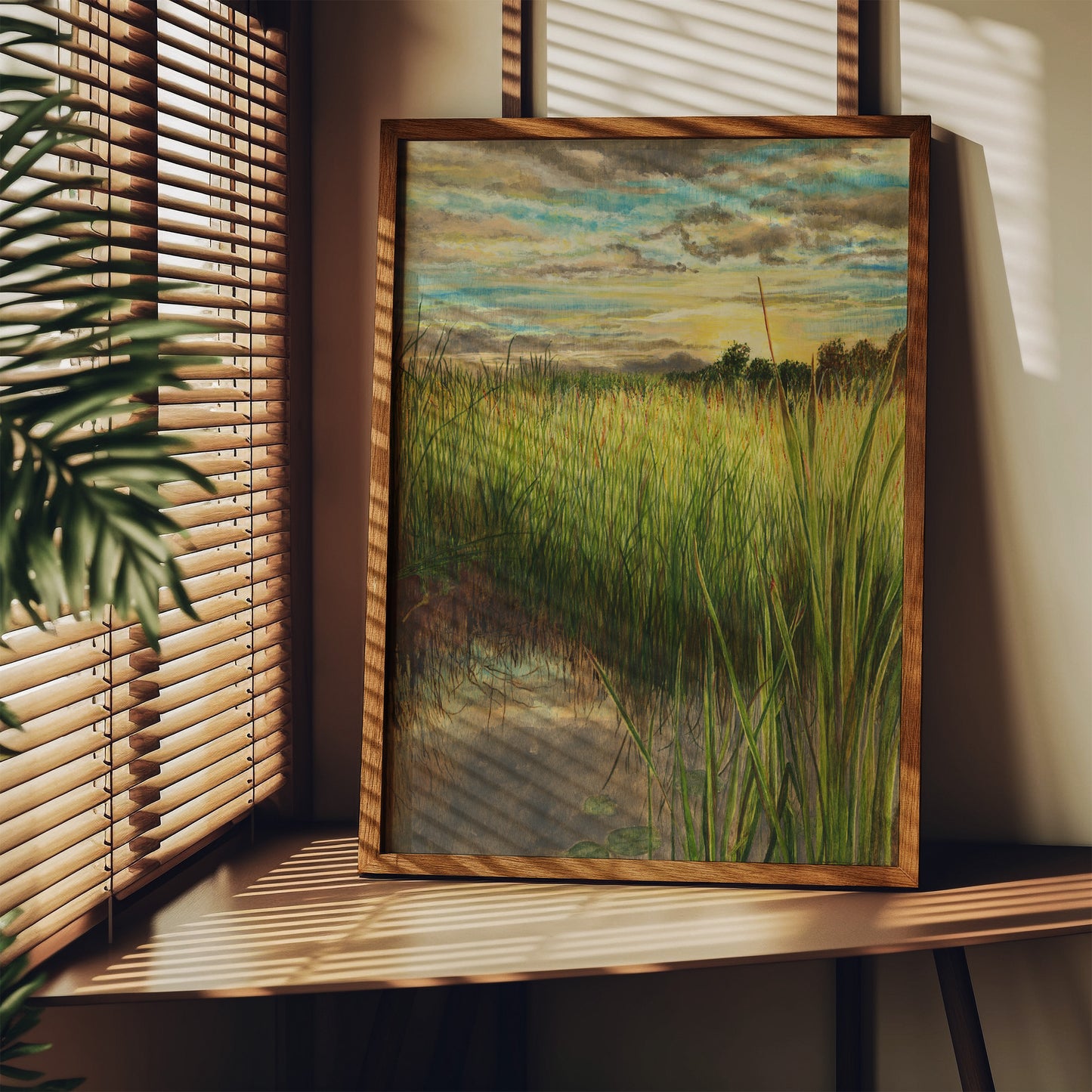 Print - "Reflected Harmony" Giclee Fine Art Print on Cardstock -Open Edition Print