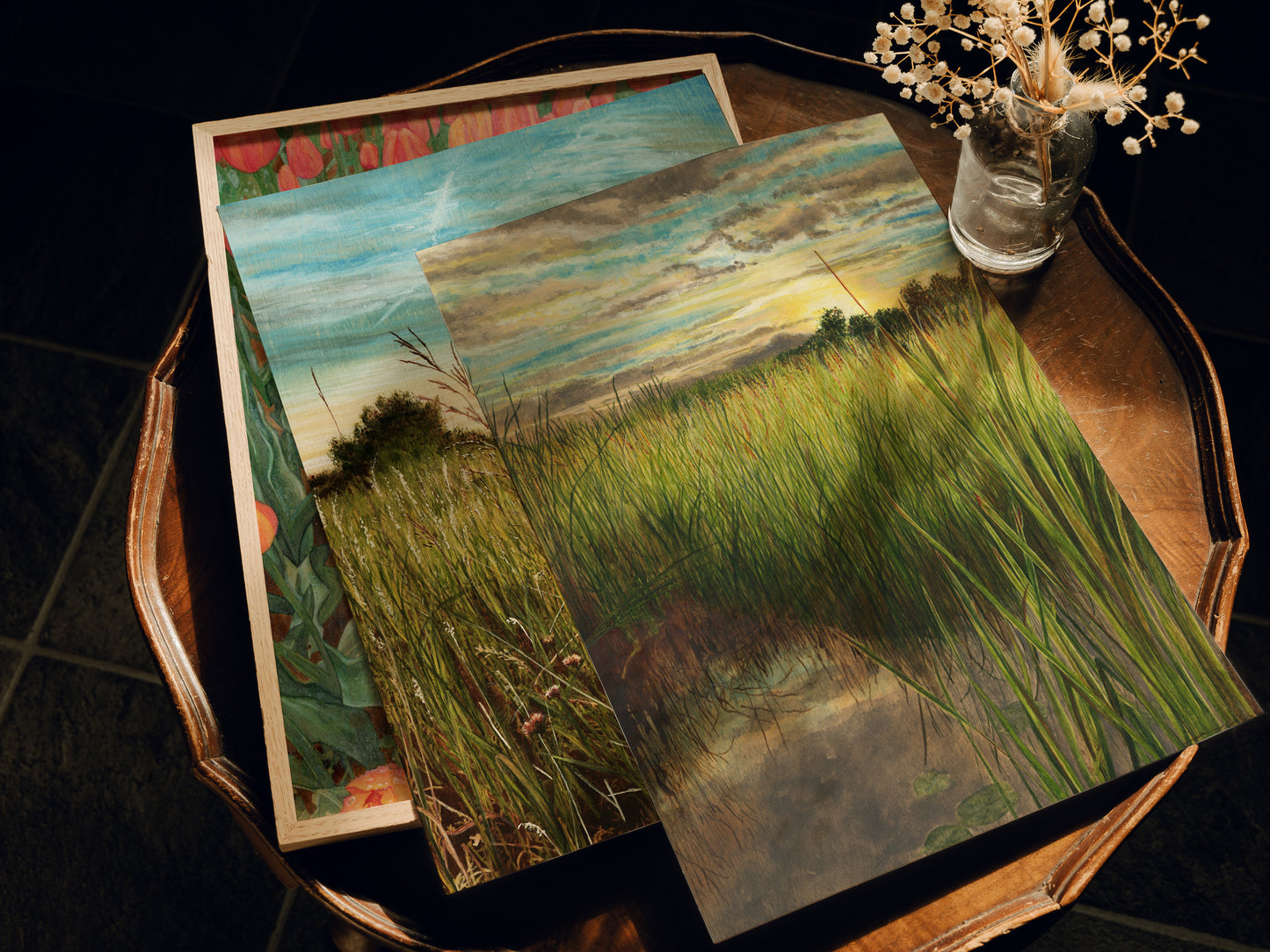 Print - "Reflected Harmony" Giclee Fine Art Print on Cardstock -Open Edition Print