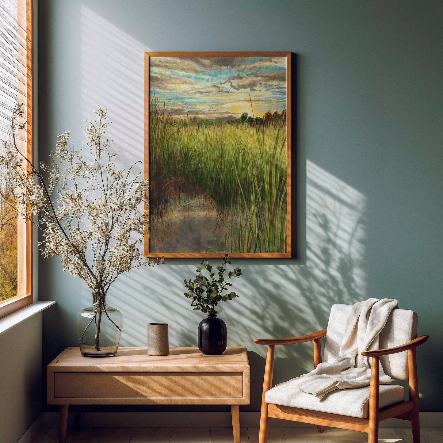 Print - "Reflected Harmony" Giclee Fine Art Print on Cardstock -Open Edition Print