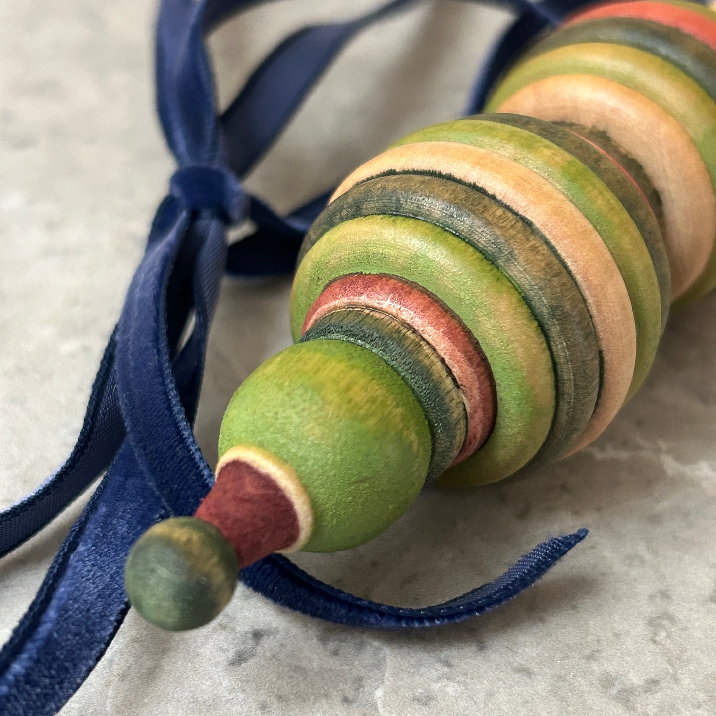 Stacked Wood Turned Ornament