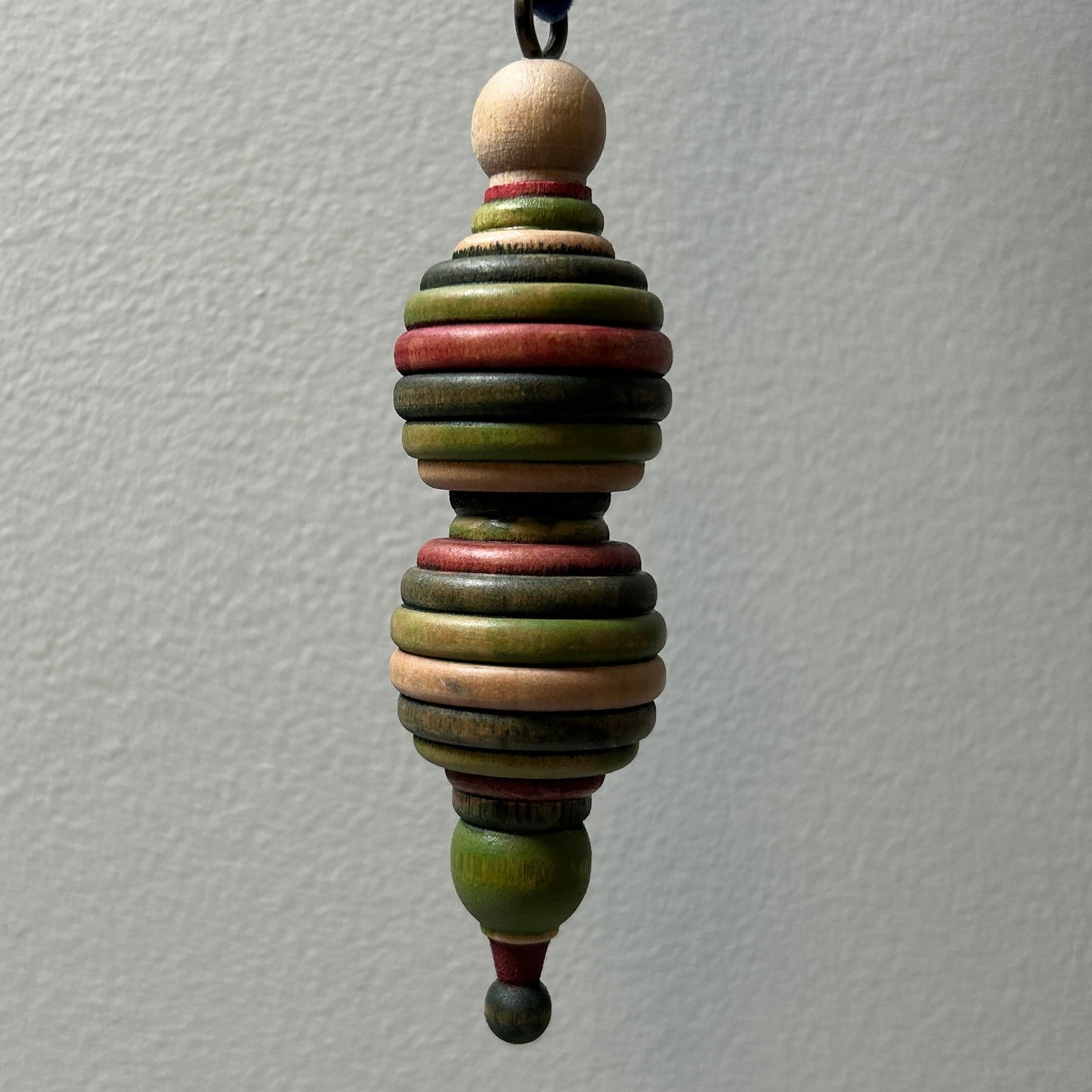 Stacked Wood Turned Ornament