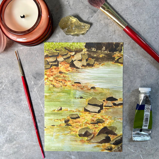 Arboretum No.3 Artist Study - 5" x 7"