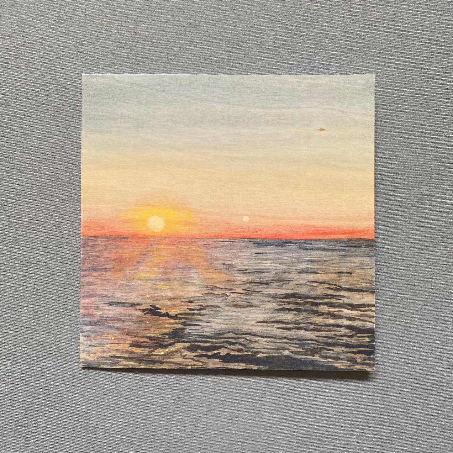 Greeting Card - "Michigan Sunset" Square