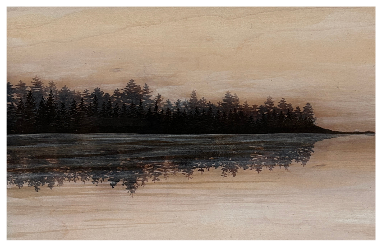 Print - "Reflection" Giclee Fine Art Print on Cardstock -Open Edition Print