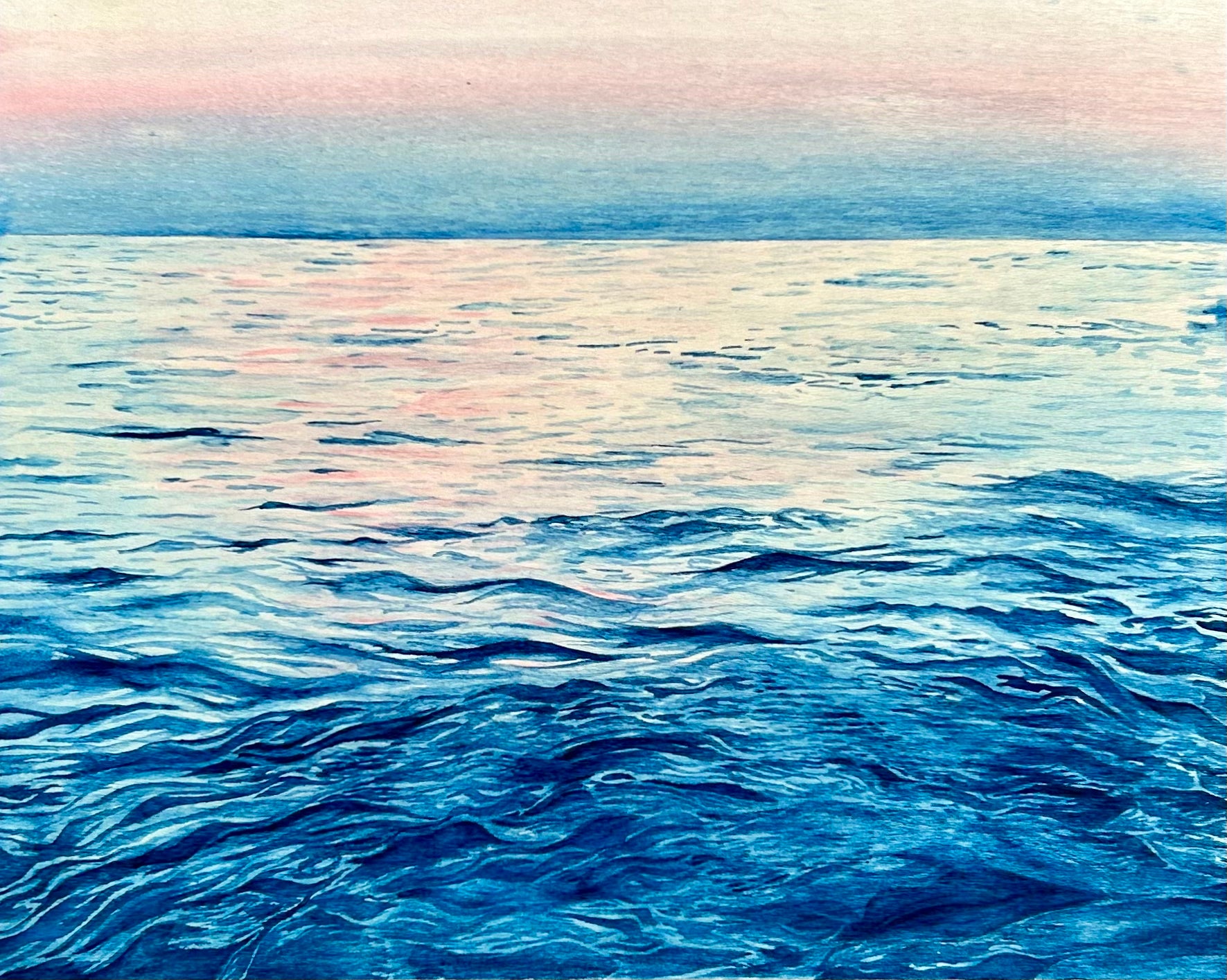 Blue Hour Original Painting