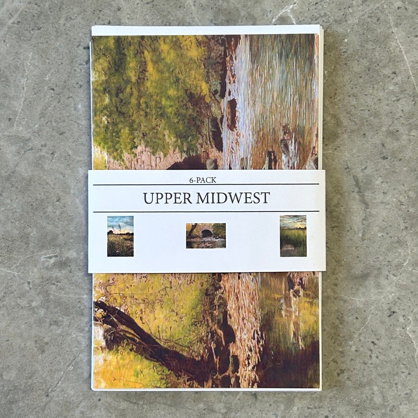 6 Pack Greeting Cards - Upper Midwest