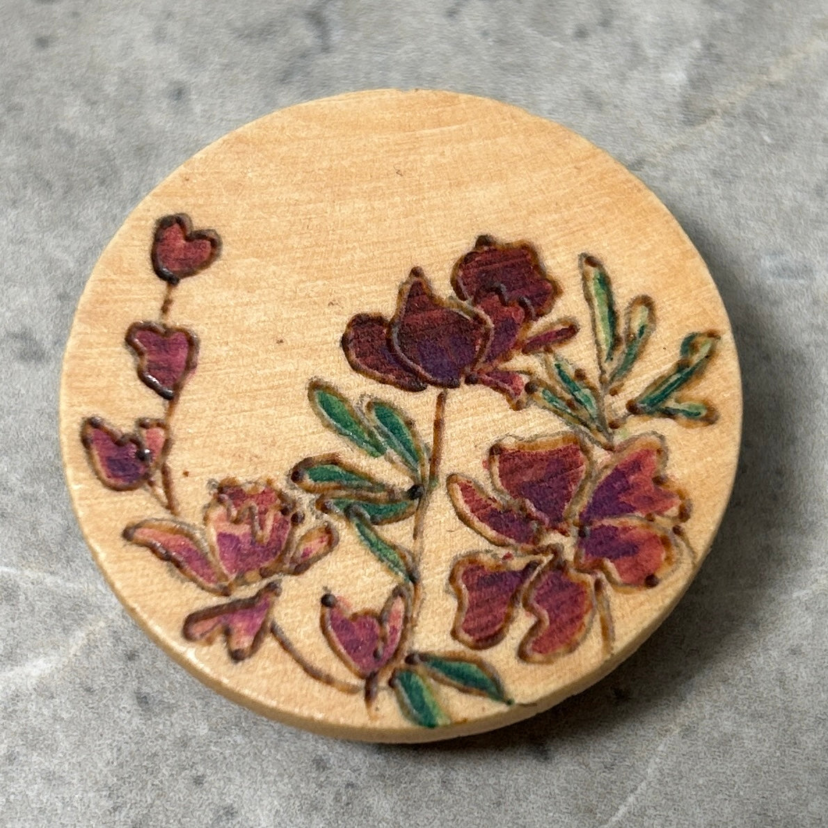 Delphinium Magnet